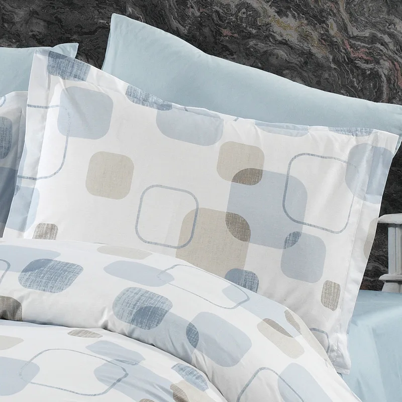 Μαξιλαροθήκη 50x70 Dimcol Melina 707 Light Blue
