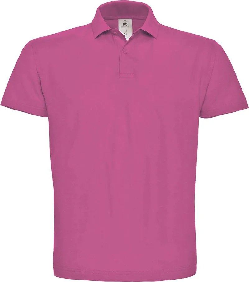 Ανδρική μπλούζα Polo Pique B & C ID.001 Fuchsia