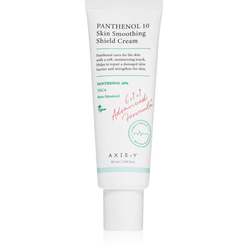 AXIS-Y 6+1+1 Advanced Formula Panthenol 10 Skin Smoothing Shield Cream ελαφριά ενυδατική κρέμα για την ανάπλαση δερματικού φραγμού 50 ml