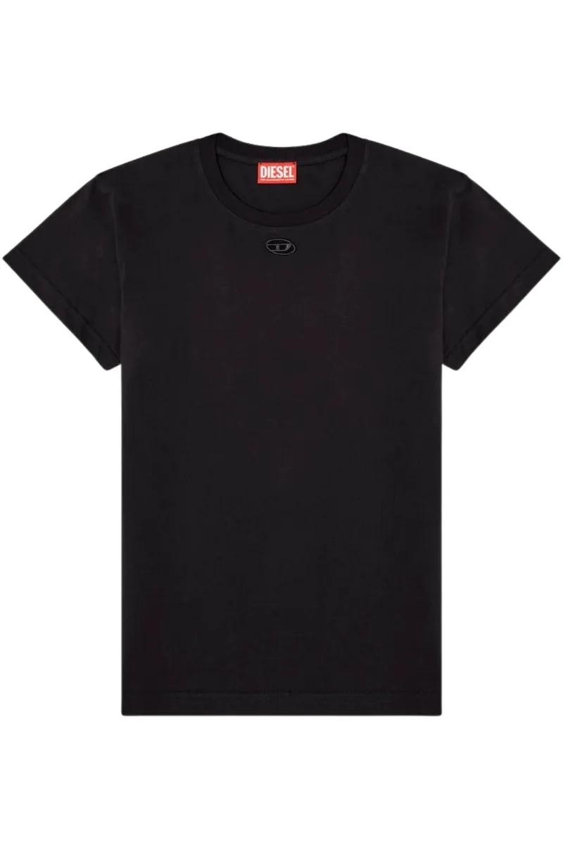 DIESEL T-Shirts T-MAREY T-SHIRT - ΜΑΥΡΟ-A177360NIAX-BLACK