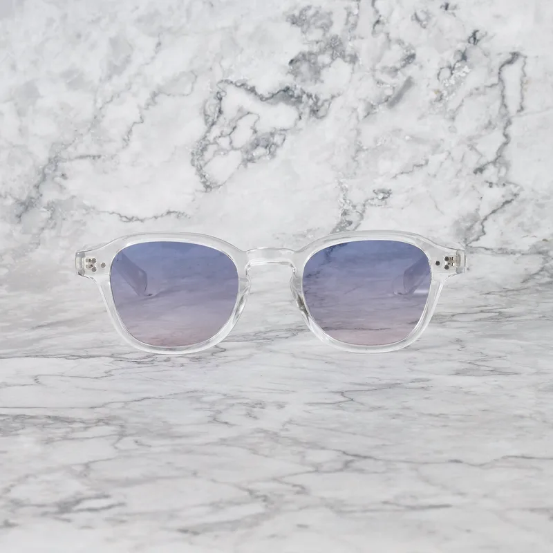 MARK 45EP8 - MARK - CLEAR - BLUE TO PINK Sunglasses | Clear | Blue to Ροζ Shades | Explicit Poets Sunglasses
