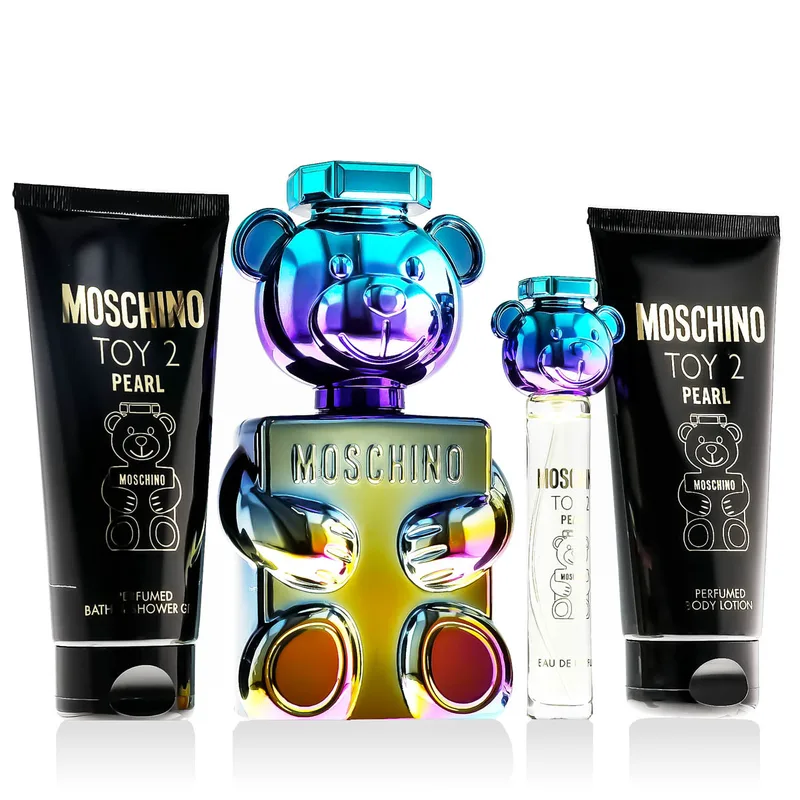 Moschino Toy 2 Pearl EDP 100 ml + EDP MINI 10 ml + BL 100 ml + SG 100 ml (unisex) 1 pcs