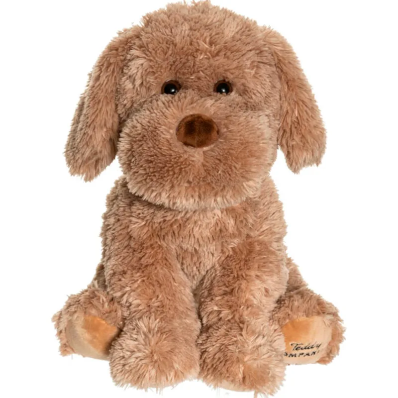 Λούτρινο Teddy Kompaniet Σκύλος Selma Καφέ Μεγάλος 35cm