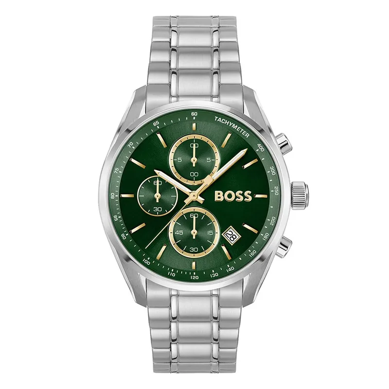 BOSS Grand Prix Silver Stainless Steel Bracelet 1514265