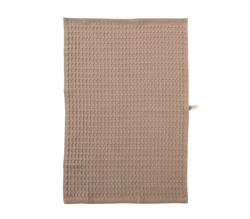 Ποτηρόπανο Πικέ 45Χ68 Nef-Nef Homeware Wafflow/24 Mocca