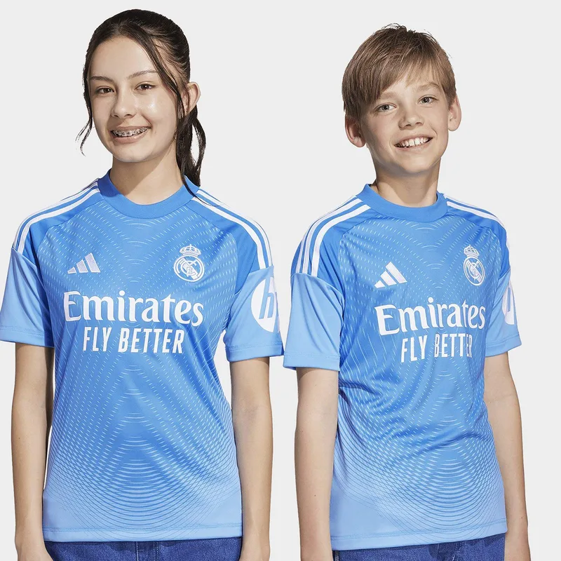 adidas Real Madrid FC 25/26 Home Goalkeeper Παιδική Ποδοσφαιρική Φανέλα (9000249336_89425)