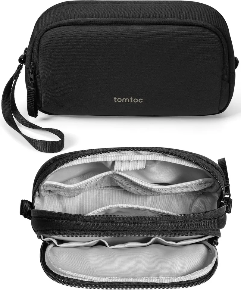 Θήκη Universal Tomtoc Light-T12 Accessory Pouch για Αξεσουάρ / PowerBank / Smartphone 1.8L Medium - Black (T12M1D1)