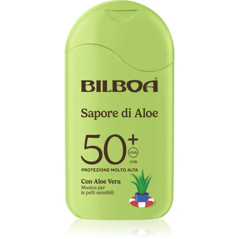 Bilboa Sapore di Aloe Latte αντηλιακό γάλα με αλόη βέρα SPF 50+ 200 ml