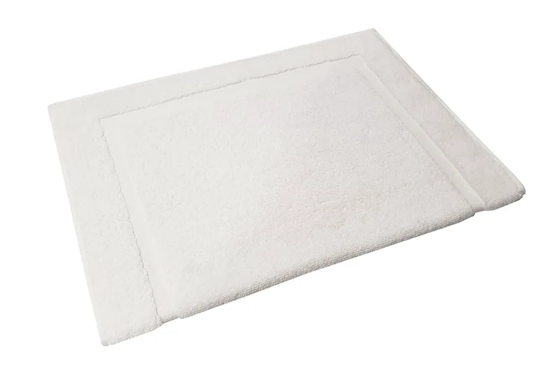 Ταπέτο Μπάνιου Anesis PLAIN Line WHITE Cotton 100% 700gr 50x70