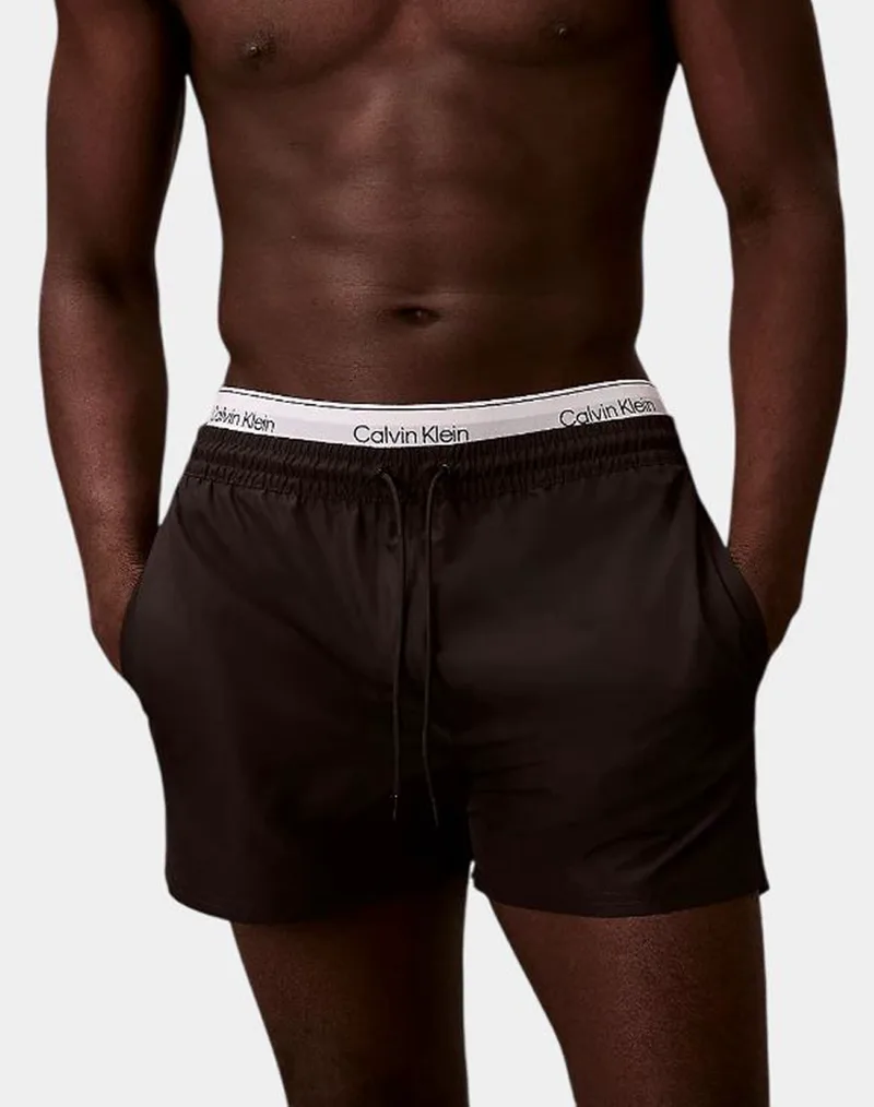 CALVIN KLEIN JEANS SHORT DRAWSTRING LV00N61024-UB1 Black
