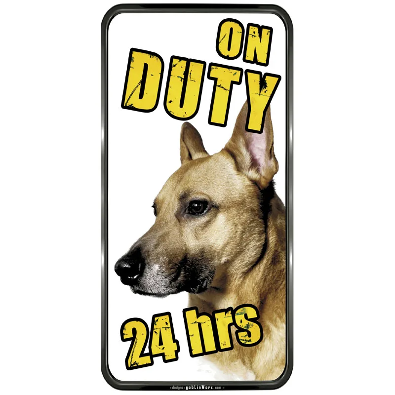 Πινακίδα On Duty 24Hrs PVC 150x310mm