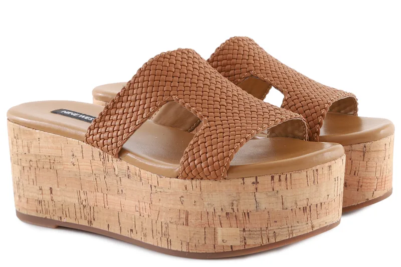 Πλατφόρμες Nine West Vina VINA2 TX-MEDIUM NATURAL Γυναικείο