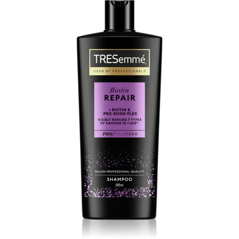 TRESemmé Biotin Repair δυναμωτικό σαμπουάν για ταλειπωρημένα μαλλιά Pro-Bond Plex 685 ml