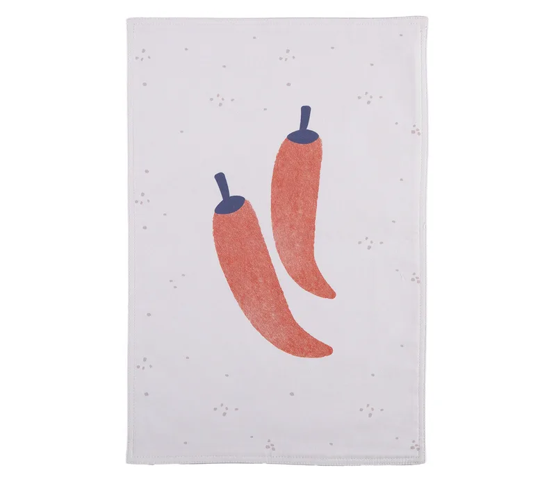 Ποτηρόπανο Βελουτέ Nef-Nef Peppers Ecru 40x60