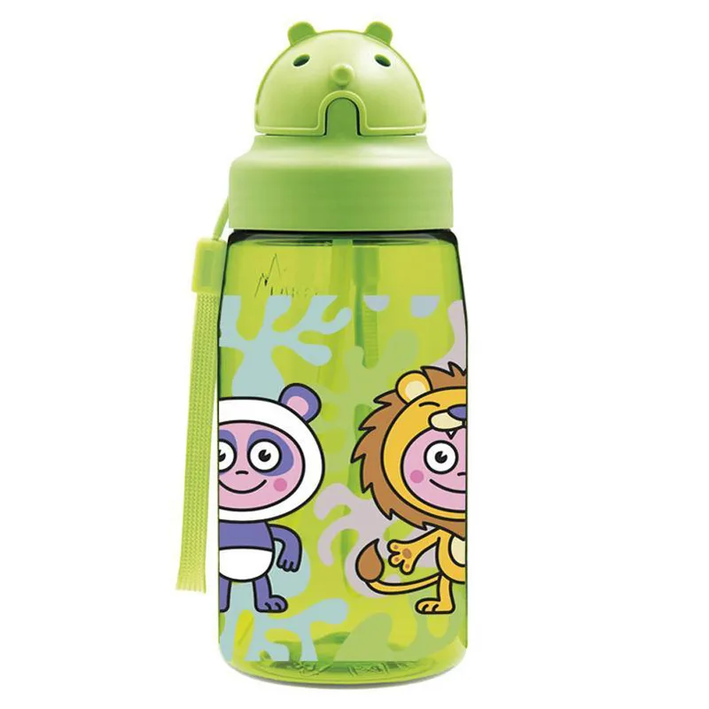 Παγούρι 450ml Με Καλαμάκι Laken Animals