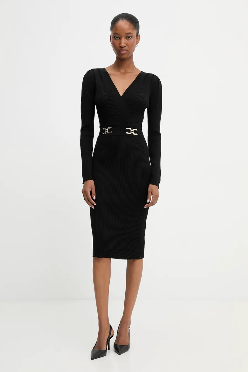 Morgan φόρεμα bodycon με βισκόζη