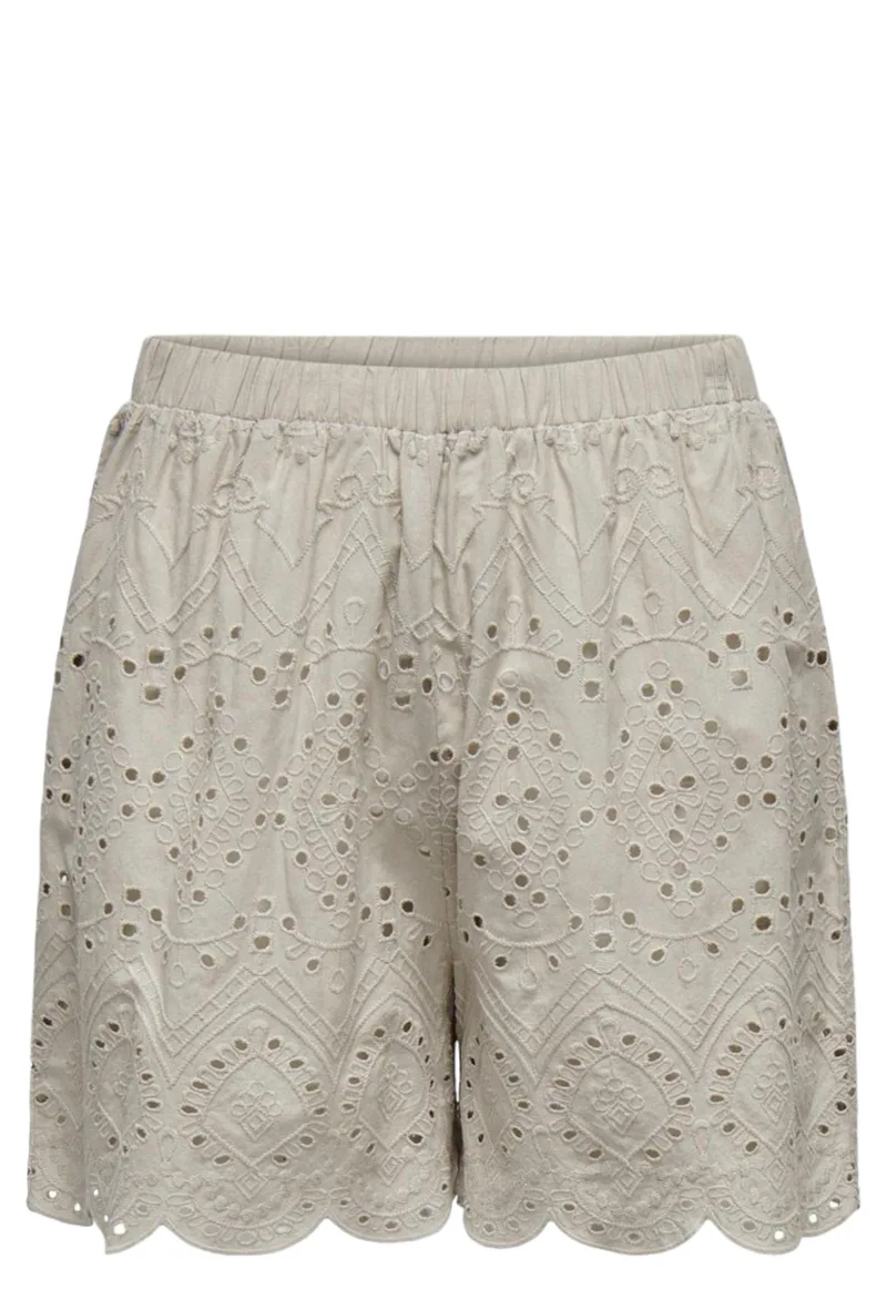 Σορτς Only Onlsabi Cleo Life Enb Wvn 15318646-Silver Lining Γυναικείο