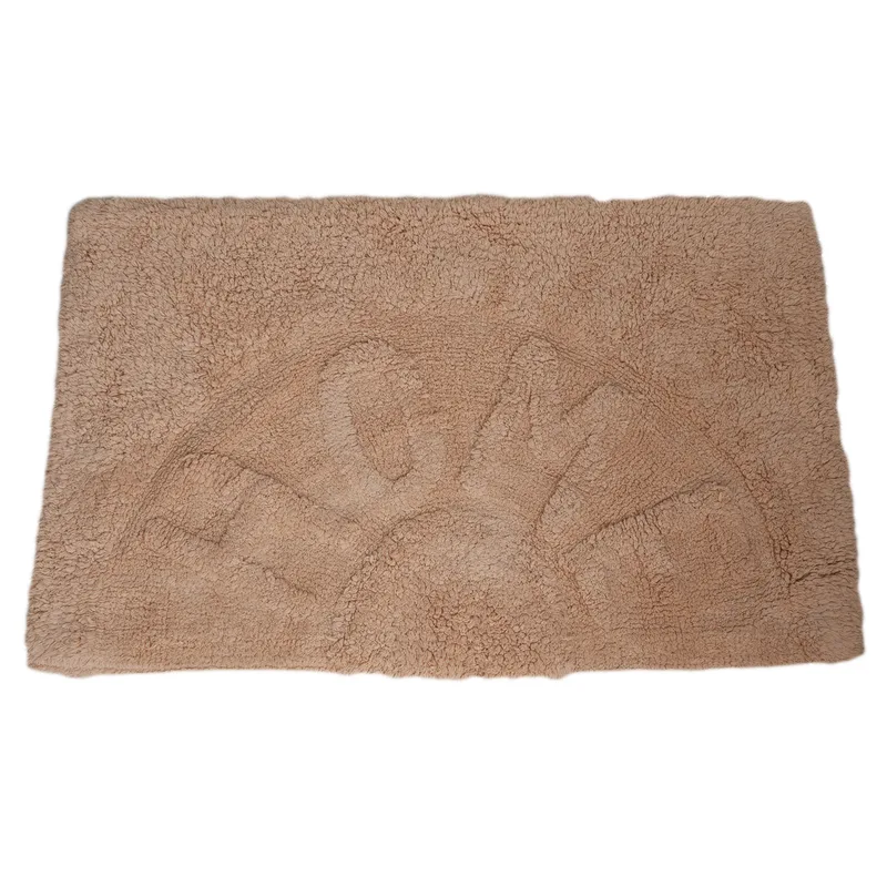 Ταπέτο Μπάνιου Βαμβακερό Μπεζ 50x80εκ. HOME MRShome DS-3994001 (Ύφασμα: Βαμβάκι 100%, Χρώμα: Μπεζ) - sealskin - sl-DS-3994001