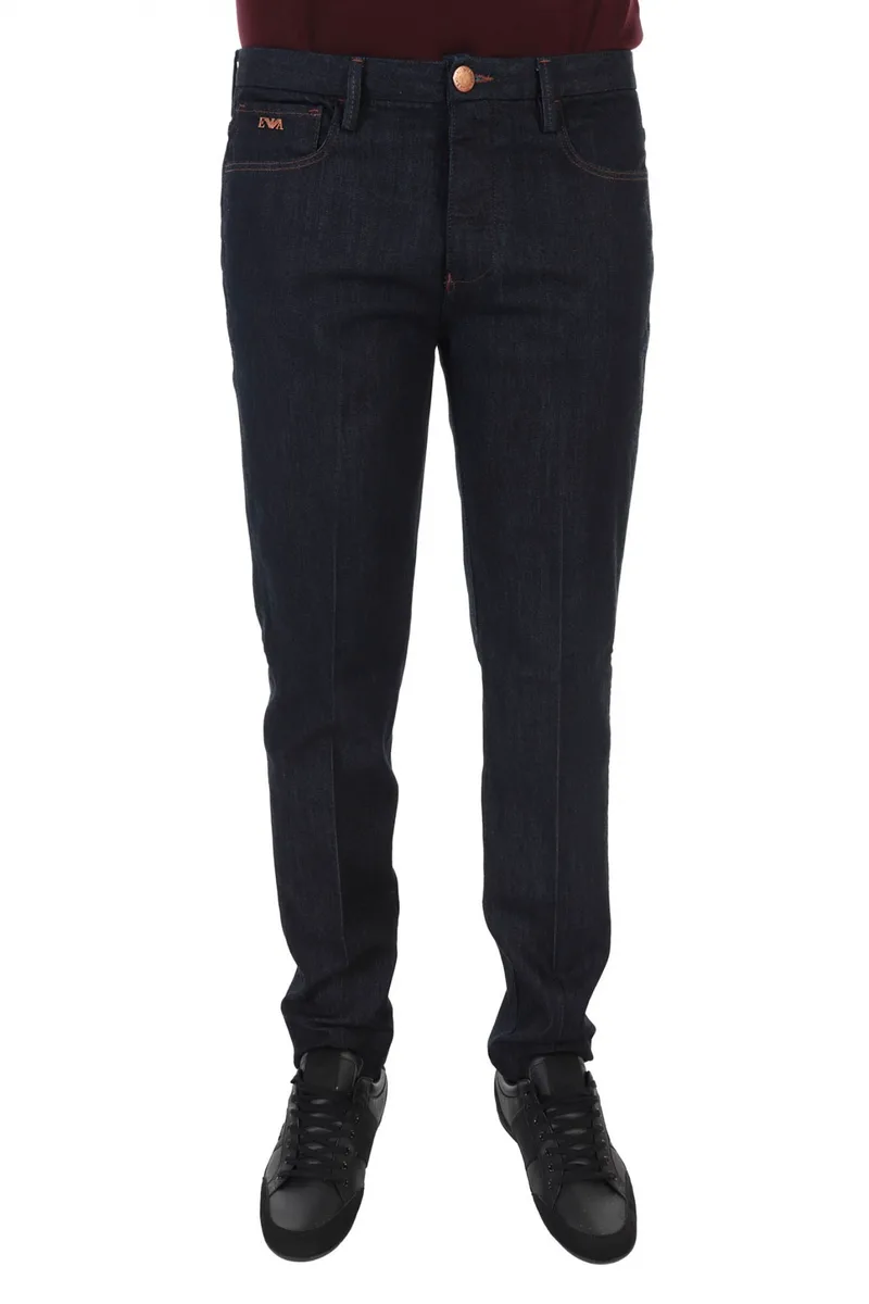 EMPORIO ARMANI ΠΑΝΤΕΛΟΝΙ JEANS J11 SKINNY FIT ΜΠΛΕ
