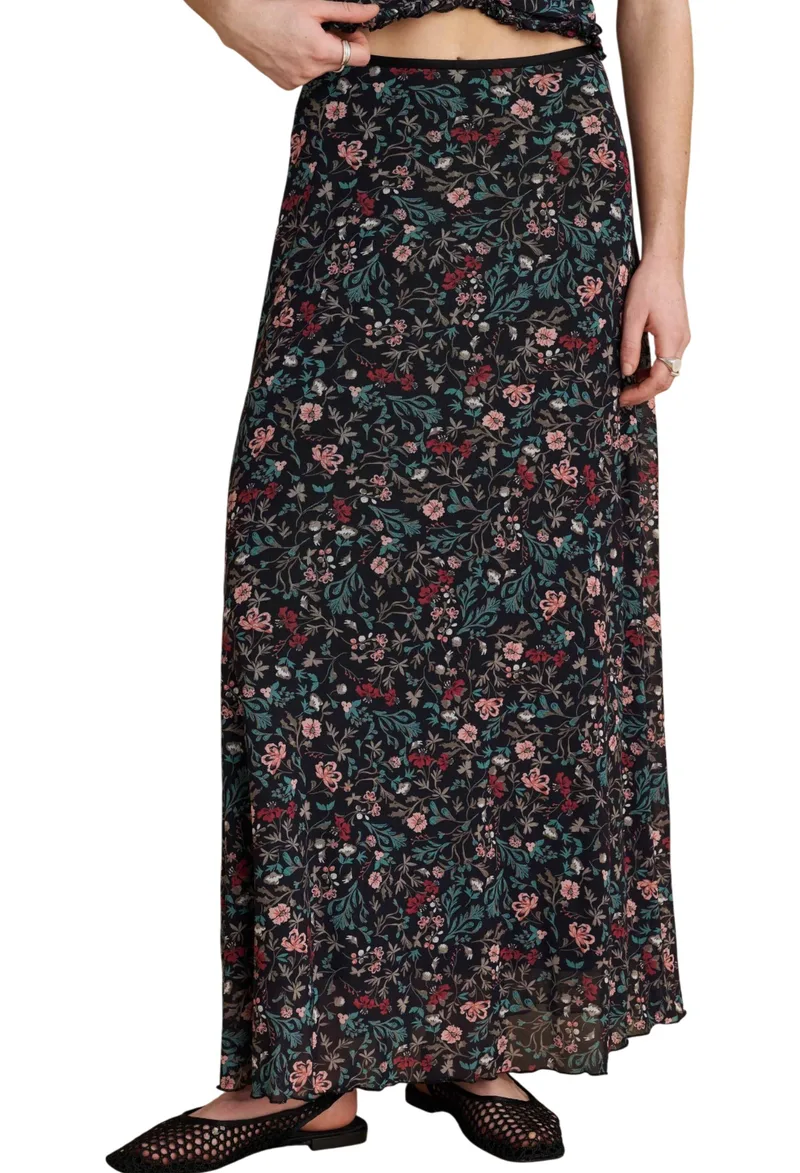 Φούστα Attrattivo Μάξι Liberty 9922928-BLACK Γυναικείο