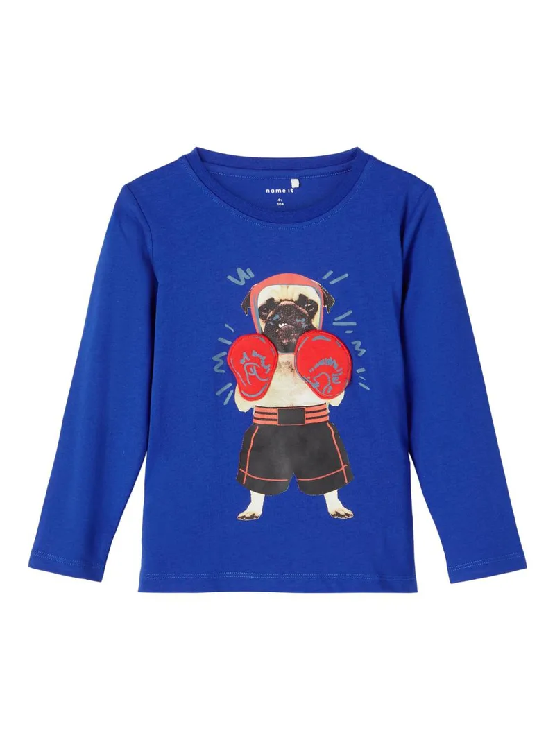 Μπλούζα αγόρι name it-13193545-STW-organic cotton