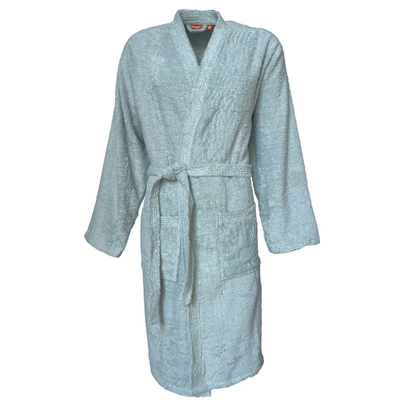 Μπουρνούζι Με Γιακά Nef Nef Promise Dusty Aqua