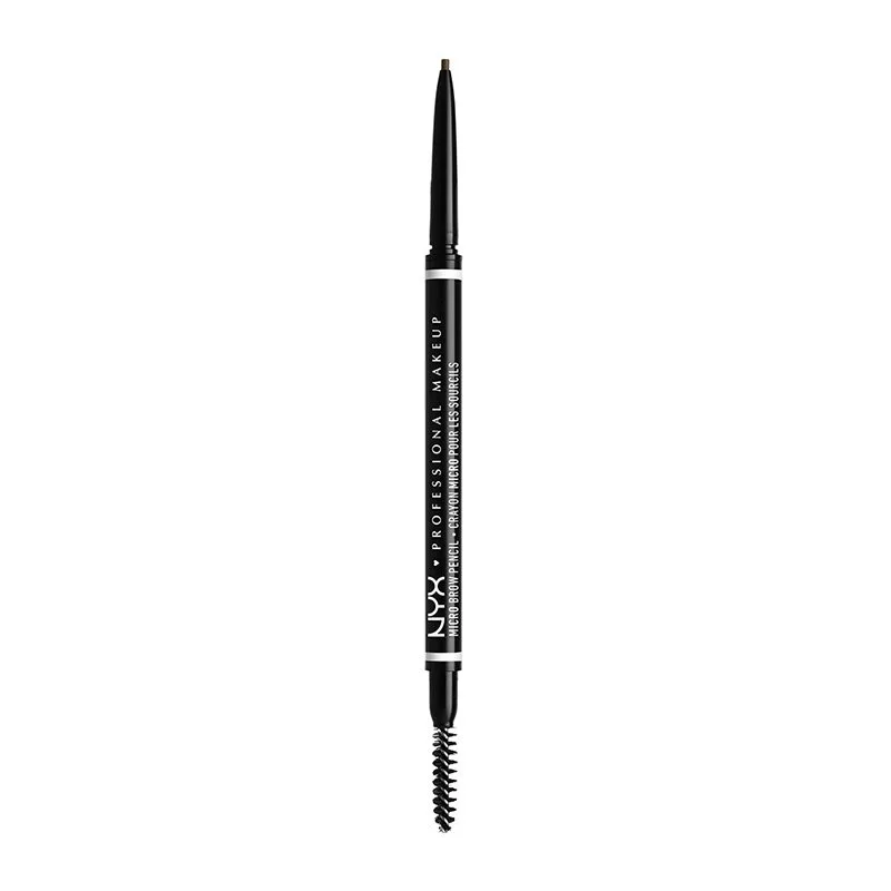 Nyx Professional Makeup Micro Brow Pencil Μικρό Μηχανικό Μολύβι Φρυδιών που Σμιλεύει, Δίνει Σχήμα & Γεμίζει τα Κενά 0.09gr - Ash Brown
