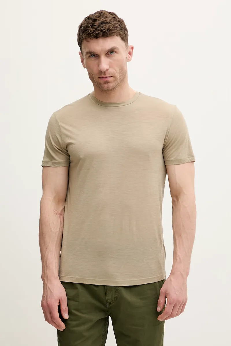 Icebreaker t-shirt Ανδρικό με μαλλί μερινό Mer 150 Tech Lite III SS Tee