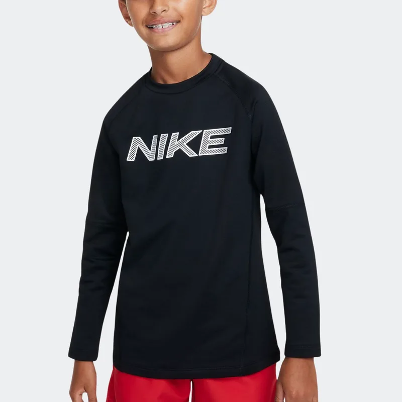 Nike Pro Warm Big Kids' (Boys') Dri-FIT Long-Sleeve Training Top