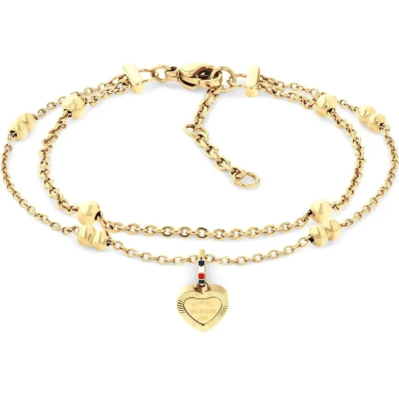 TOMMY HILFIGER Βραχιόλι από ανοξείδωτο ατσάλι Χρυσό 2781012