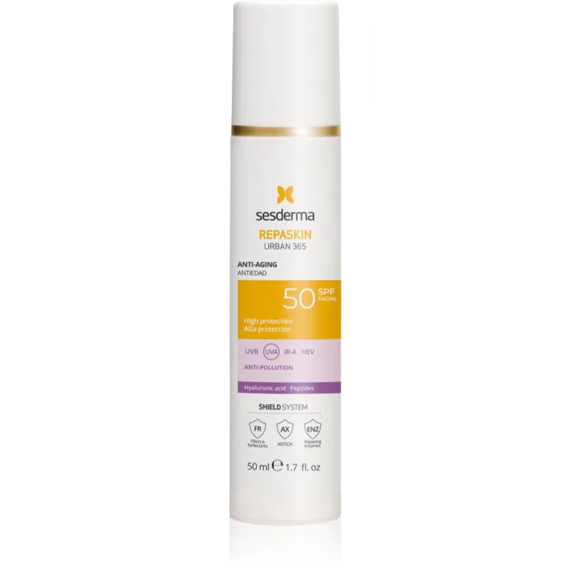 Sesderma Repaskin Urban 365 Anti-Aging αντηλιακή κρέμα προσώπου ενάντια στη γήρανση 50 ml