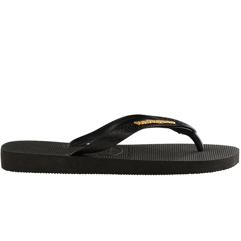 Havaianas W Top Logo Metallic FC (4127244-1069 Preto/Preto)