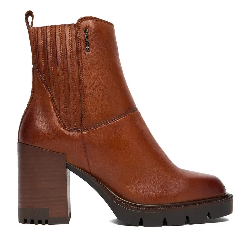 Μποτάκια G-Star Raw CEO-WI34-CLEVELAND-02 Καφέ