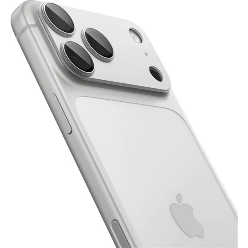 Tempered Glass iPhone 17 Pro Spigen GLAS.tR EZ Fit OPTIK Pro XL Camera Lens Protector Αντιχαρακτικό Γυαλί Προστασίας για Φακό Κάμερας - Silver (AGL10647)