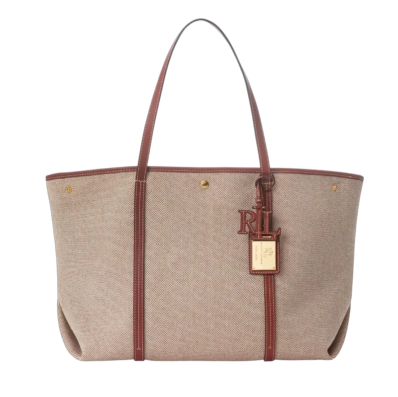Γυναικεία Emerie Tote Τσάντα Μπεζ Ralph Lauren 431920062002-NATURAL