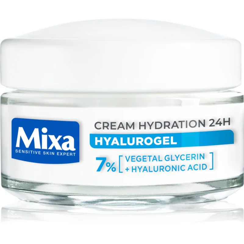 Mixa Hyalurogel Light ενυδατική κρέμα για πρόσωπο με υαλουρονικό οξύ 50 ml