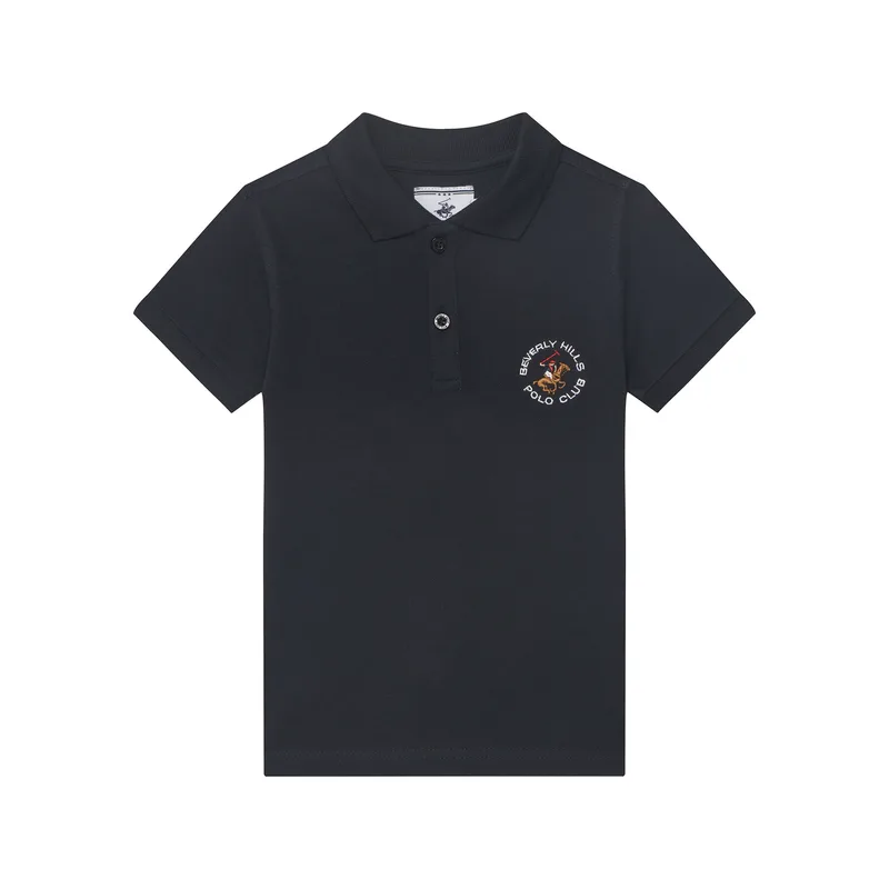 Beverly Hills Polo Club Polo P-SS26B-P42560 Σκούρο μπλε Regular Fit