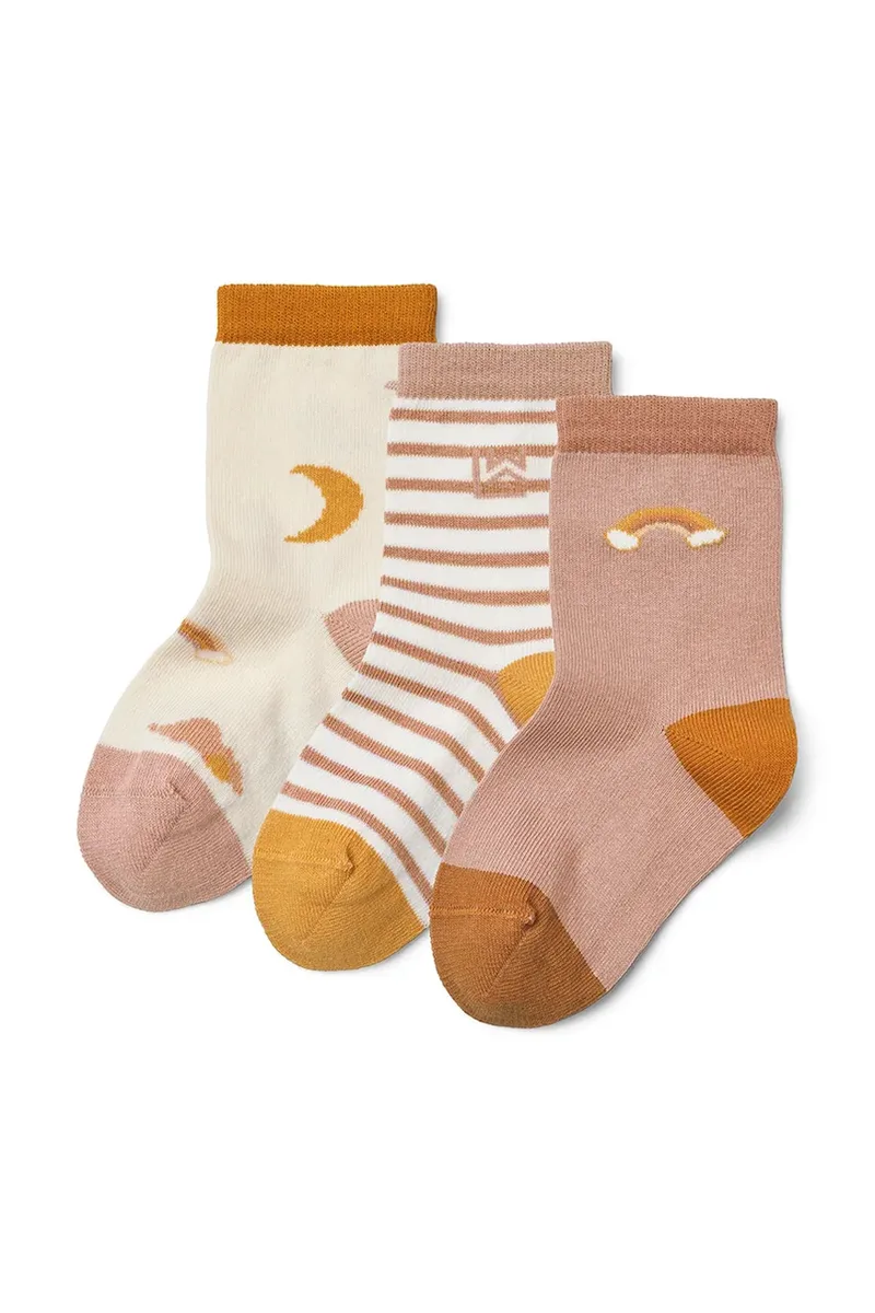 Παιδικές κάλτσες Liewood Silas Socks 3-Pack 3-pack