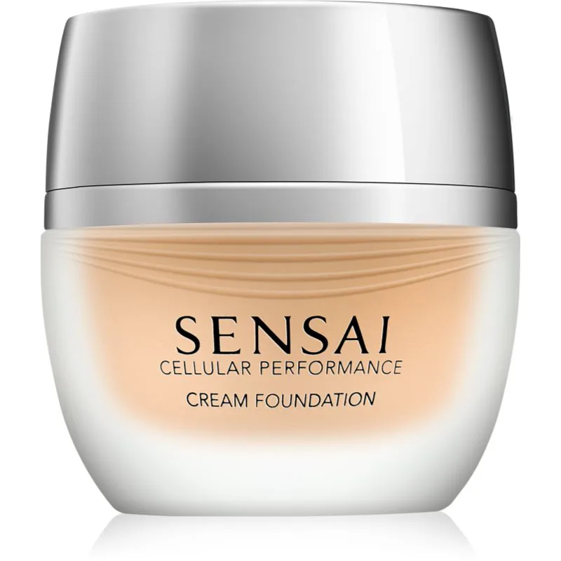 Sensai Cellular Performance Cream Foundation κρεμώδες μεικ απ SPF 15 απόχρωση CF 24 Amber Μπεζ 30 ml