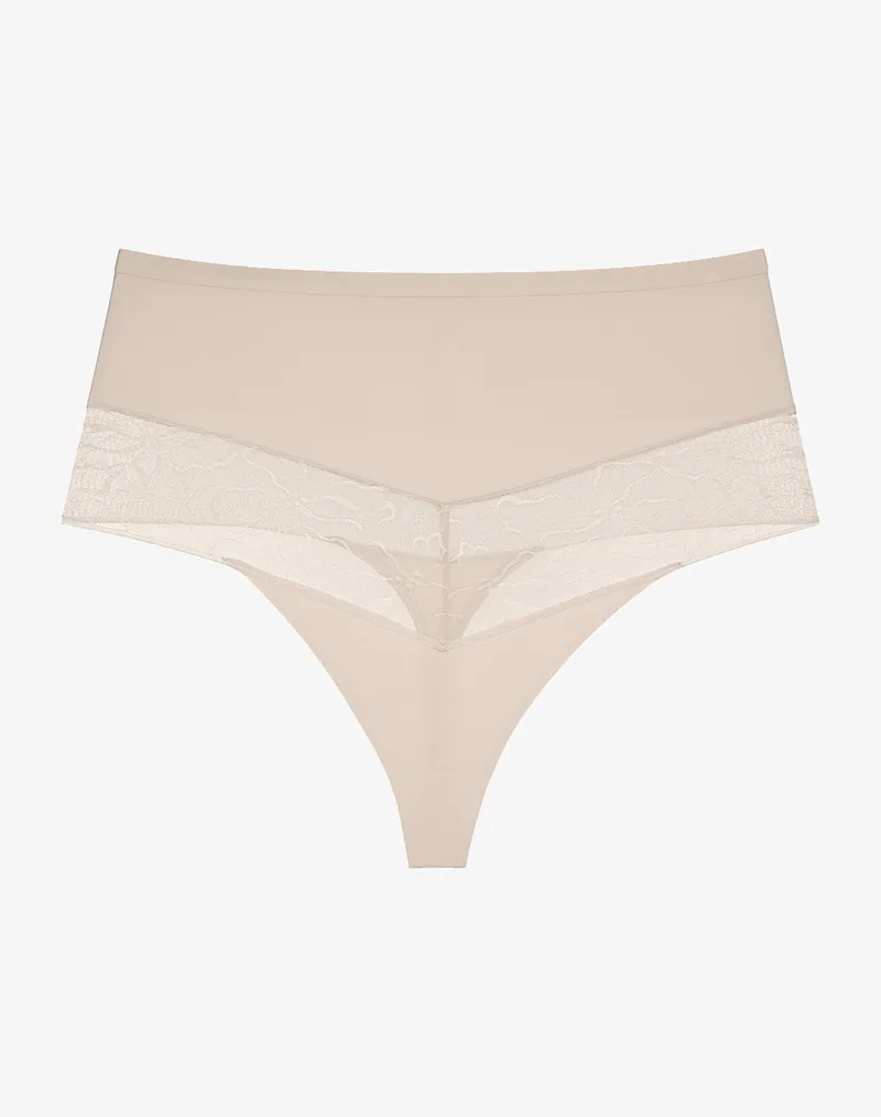 TRIUMPH Comfort Contour Highwaist String 10226423-00NZ Biege