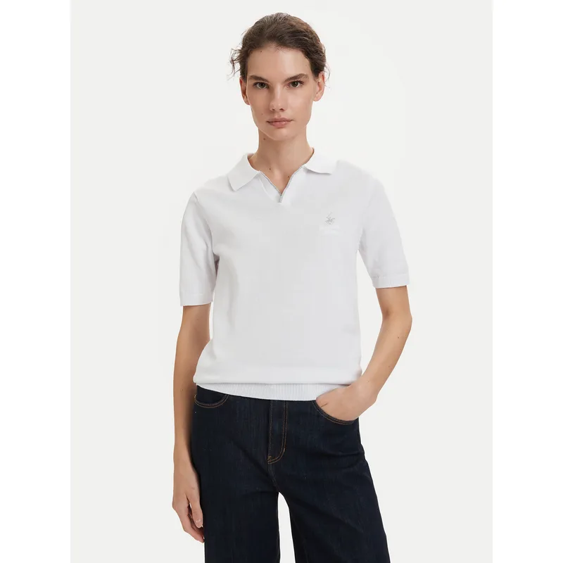 Beverly Hills Polo Club Polo P-SS26W-M550273 Λευκό Regular Fit