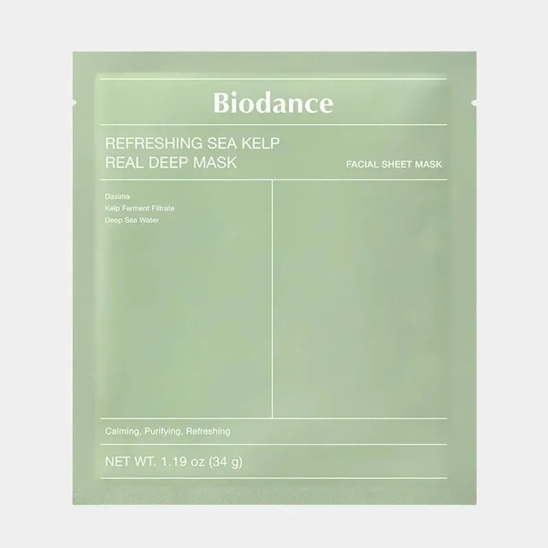 Biodance Refreshing Sea Kelp Real Deep Mask 34g