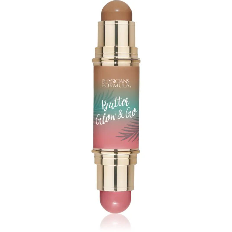 Physicians Formula Butter Glow & Go διπλής όψης στικ για περιγράμματα απόχρωση Sunkissed Rose 10 γρ