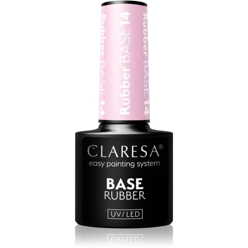 Claresa UV/LED Base Rubber βάση βερνίκι για τζελ νύχια απόχρωση 14 5 γρ