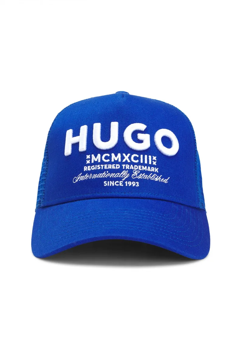 HUGO BLUE ΚΑΠΕΛΟ MERK ΡΟΥΑ ΜΠΛΕ