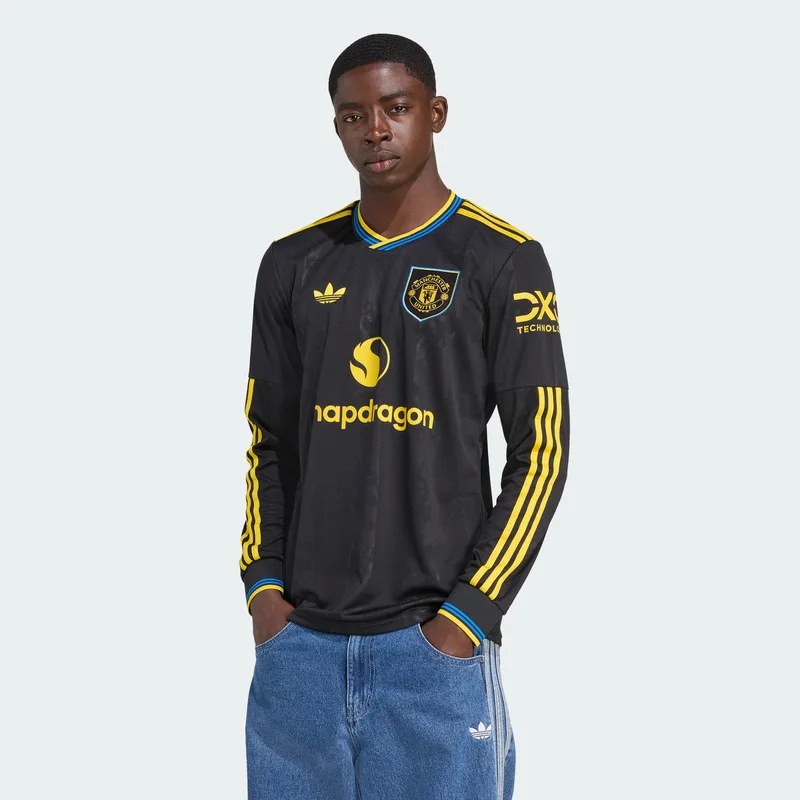 adidas Manchester United FC 25/26 3rd Ανδρική Ποδοσφαιρική Φανέλα με Μακρύ Μανίκι (9000236216_1469)