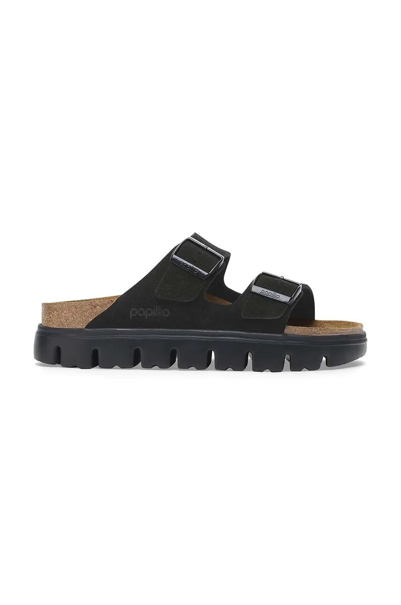 Παντόφλες σουέτ Birkenstock Arizona Chunky Birkenstock x Papillio
