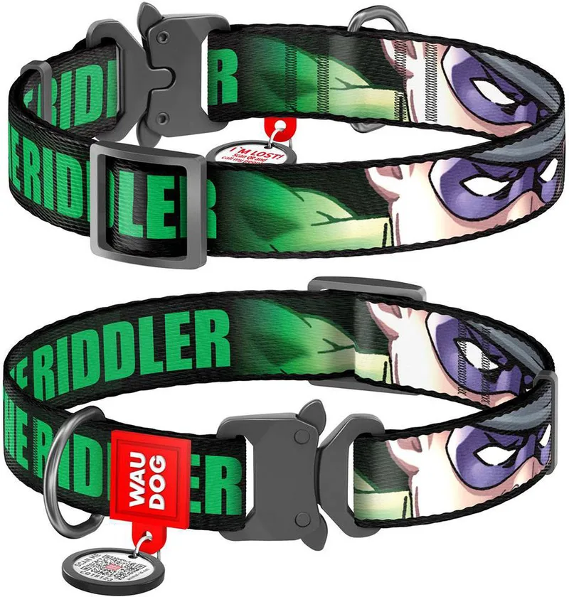 ΠΕΡΙΛΑΙΜΙΟ WAUDOG RIDDLER METAL FASTEX (20MM / 24-40CM)
