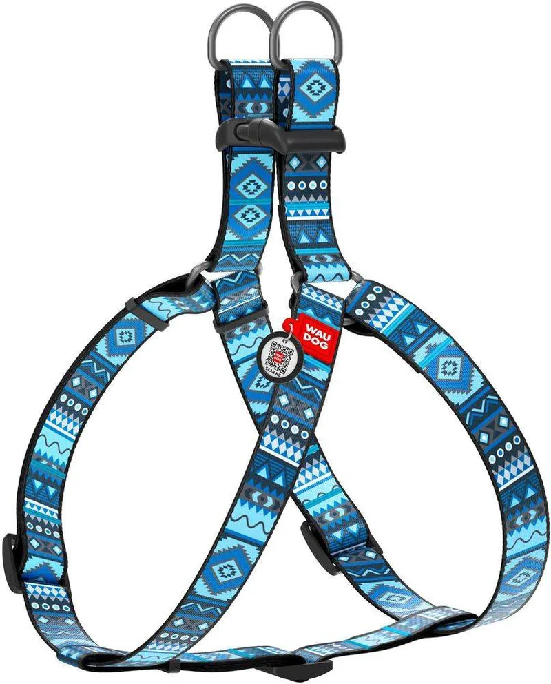ΣΑΜΑΡΑΚΙ WAUDOG ETNO BLUE PLASTIC FASTEX (15MM / 40-55CM)