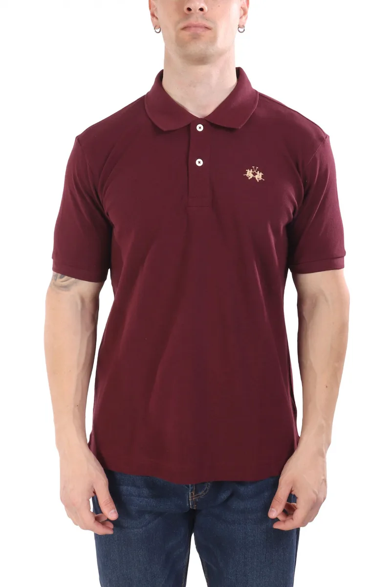 LA MARTINA POLO PIQUE LOGO ΜΠΟΡΝΤΩ